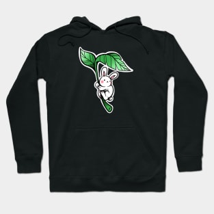 Bunny floating away Hoodie